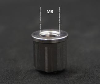 support custom M5 M6 M8 M10 titanium hexagonal nut