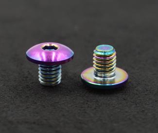 Customized M5*6mm colorful Titanium Hexagon Socket Button Head Screws